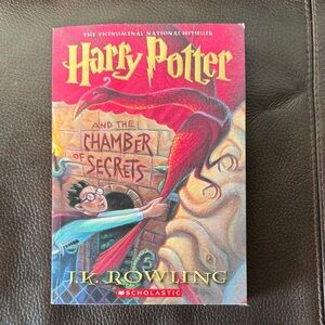 “Harry Potter and the Chamber of Secrets” by J.K. Rowling Paperback Novel
